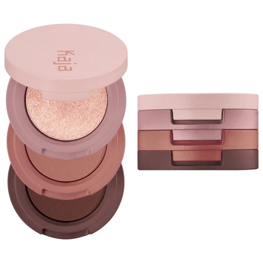 Beauty Bento Bouncy Shimmer Eyeshadow Trio NEW ROSE MACARON